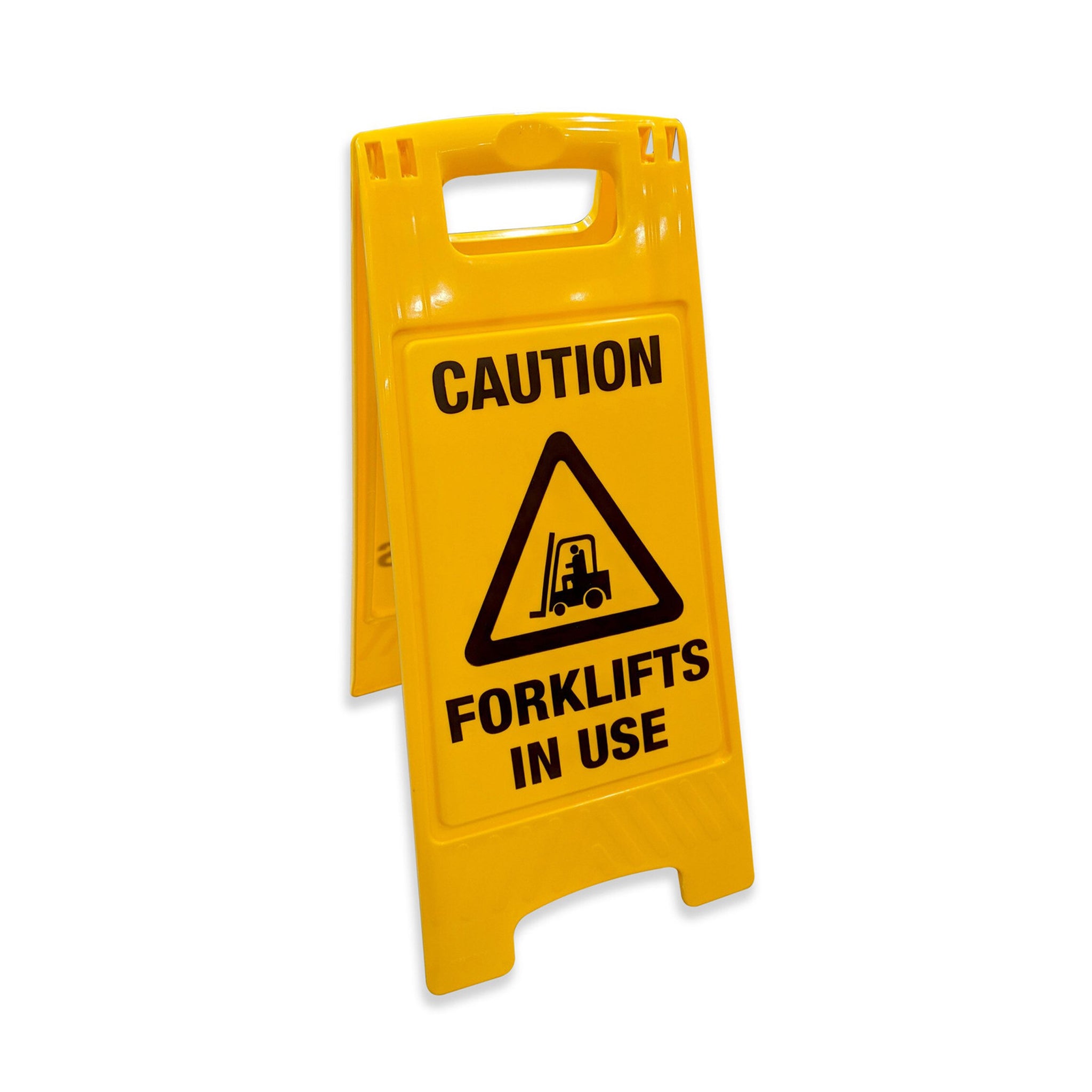 Telehandler Accessory Signs A Frame-Forklifts In Use-Wilcox Signs